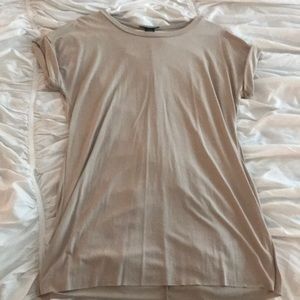 Nude tshirt dress!